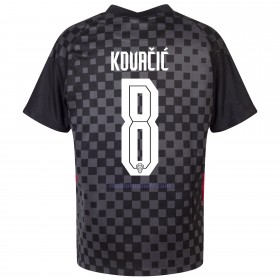 Maillot de Foot Croatie Mateo Kovacic 8 Extérieur UEFA EURO 2020
